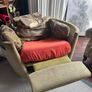 green armchair Image 2