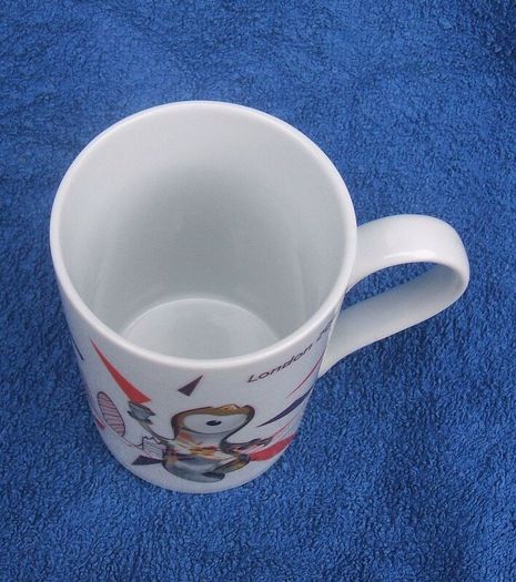 2012 SUMMER OLYMPICS (30th Olympiad) - an official merchandise mug featuring mascot Wenlock
