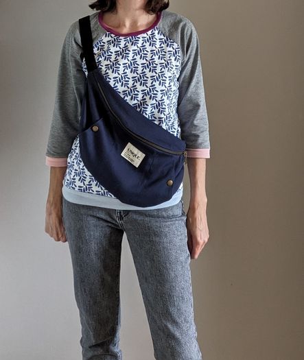 Brand new handmade crossbody bag