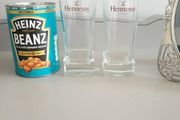 Hennessy cognac glasses