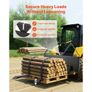 Skid Steer Pallet Forks, 1179 kg Rated Capacity, Pallet Fork Frame Attachment with 122 cm Pallet Forks Blades, 47.6 mm Ball Hitch Receiver Image 4