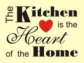 Kitchen home decal