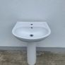 Ceramic Sink with Pedestal Image 4