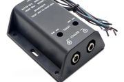 Two Channel Speaker RCA Line Level Converter Adapter Car Audio High Low Rear