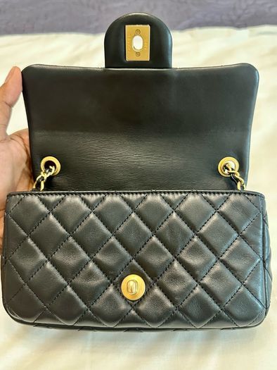 Chanel Mini Rectangular CC Pearl Crush