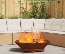 vidaXL Fire Bowl - 100 x 100 x 28 cm