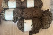 Brand new chunky yarn olive yarn