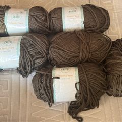 Brand new chunky yarn olive yarn
