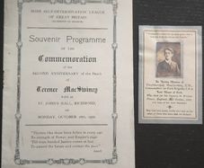 Selection of Rare 1916 - 1922 related Memorial Cards and an Irish volunteers membership card for sale.