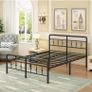 Double Bed Frame 4ft6 with Headboard and Footboard Image 6
