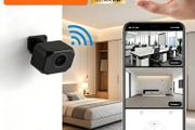 WiFi Security Camera for Home IP Mini Smart Indoor IP Surveillance with APP Remote Monitoring Portable Design