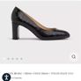 LK Bennett Winola Black Croc Effect Courts (uk6) Image 10