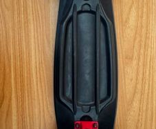 D-Street plastic cruiser skateboard - black
