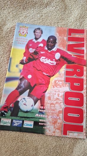 Vintage Liverpool FC Match Programmes 1990's x9