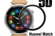 5D Curved Edge Full Coverage Soft Clear Protective Film Cover For Huawei Watch GT 2 42MM Screen Protector Guard Not Glass