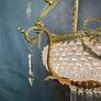 FLASH SALE ! WAS 795 NOW 640 ! Exquisite Large Italian Brass Chandelier. Image 6