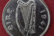 Ireland 1941 Silver Shilling Coin