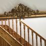 Golden Rustic Carved Wall Mirror Image 3