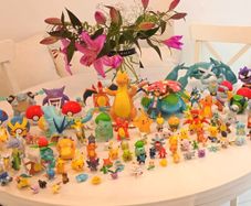 Extensive Pokemon Toy Collection For Sale