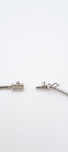 Vintage 835 Silver Snake Chain