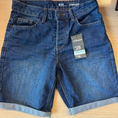 New denim shorts