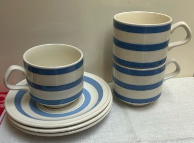 Vintage Carrigaline Pottery cups/saucers/