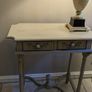 French style console table with two drawers Image 2