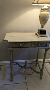 French style console table with two drawers