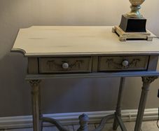 French style console table with two drawers