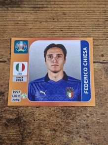 Panini EURO 2020, Tournament Edition, Federico Chiesa, Italy, Sticker #28 - free standard postage