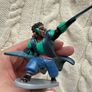 Disney Big Hero 6 Wasabi Figure Cake Topper on base Used Please look at the pictures Image 9