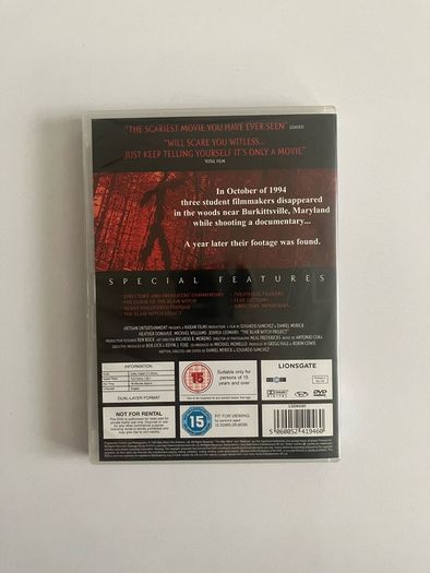 The Blair Witch Project DVD