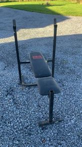 Gym Equipment - Bench, Weights