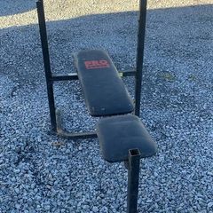 Gym Equipment - Bench, Weights