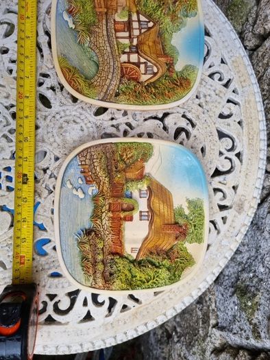 2x country cottage plates
