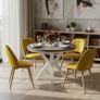 Jupiter X-Frame Loft Dining Table from 100-140cm Image 2