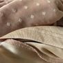 Boohoo Ruffle hem caramel colour chiffon mini dress size 12 Image 8