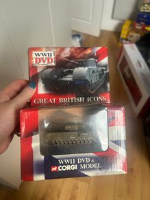 WWII DVD & Corgi Model