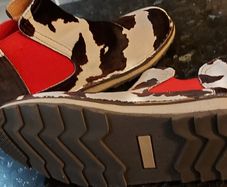 Toni Pons cow print ankle boots - size 38 - NEW!