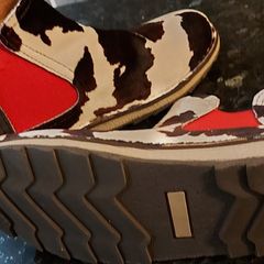 Toni Pons cow print ankle boots - size 38 - NEW!