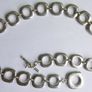 Tiffany & Co. Sterling Silver 925 Square Cushion Toggle Link Chain Necklace length 17,5" - 66,55g Image 8