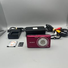 Sony Cyber-shot DSC-W380 14.1MP Digital Camera Pink - Full Kit