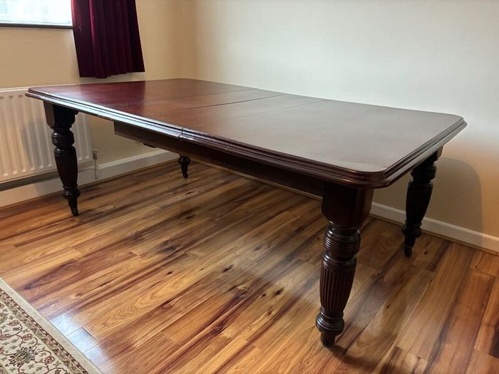 Mahogany dining table