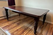 Mahogany dining table