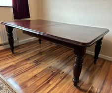 Mahogany dining table