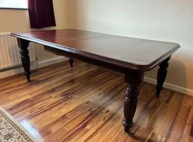 Mahogany dining table