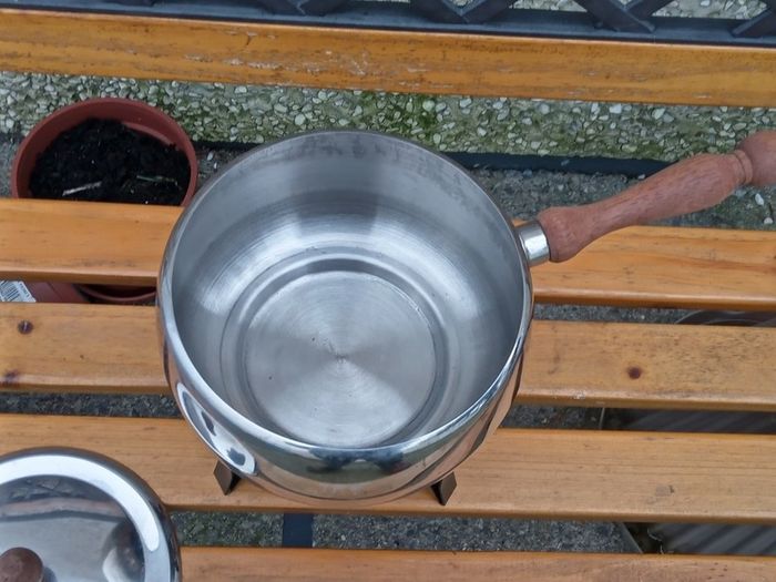 Vintage Chrome Fondue Pot