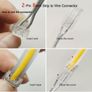 10pcs of LED Strip Connectors, Transparent Solderless LED Adapter Connectors Suitable for Strip Lights, Featuring Seamless Track Lighting Connectors (2 Pins, 8 Mm) Image 6