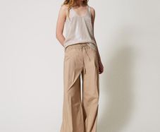 twinset Milano wide leg trousers