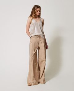 twinset Milano wide leg trousers